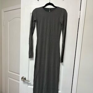 SKIMS Smooth Long Sleeve Dress